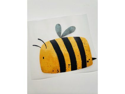 Nažehlovačka na oblečenie - Včielka Š16cm x D14cm