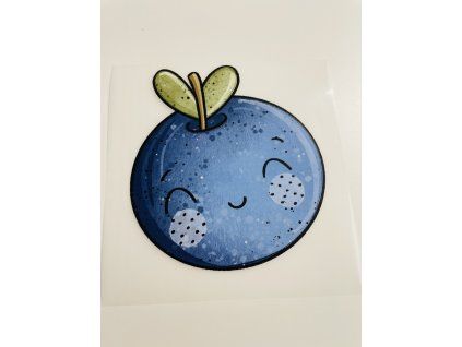 Nažehlovačka na oblečenie - Čučoriedka Š12cm x D12cm
