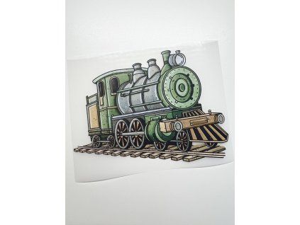 Nažehlovačka na oblečenie - Lokomotíva  Š17cm x D13cm