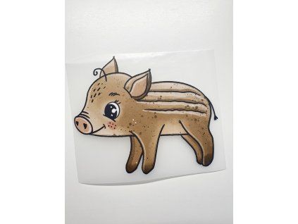 Nažehlovačka na oblečení - Pigi Š13cm x D11cm