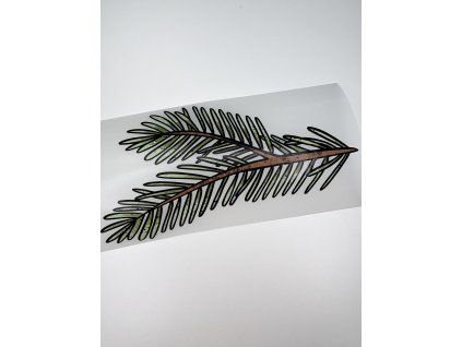 Nažehlovačka na oblečenie - Ihličie Š14cm x D8cm