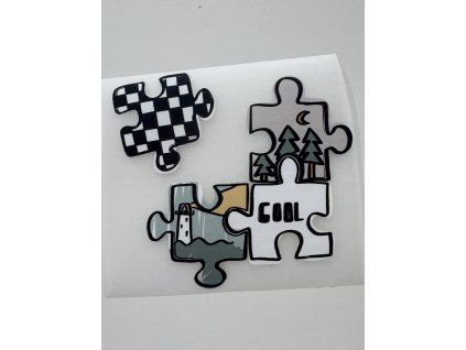 Nažehlovačka - Puzzle chlapci
