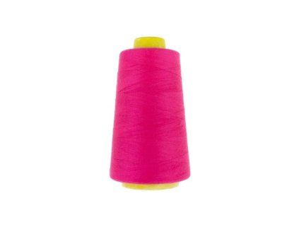 Nit overlocková - fuchsia