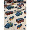 Rebrovaný úplet - Lego autíčka